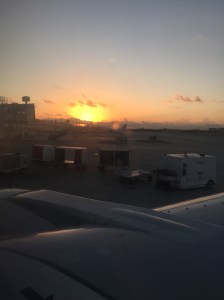 Photo from the plane in Miami.